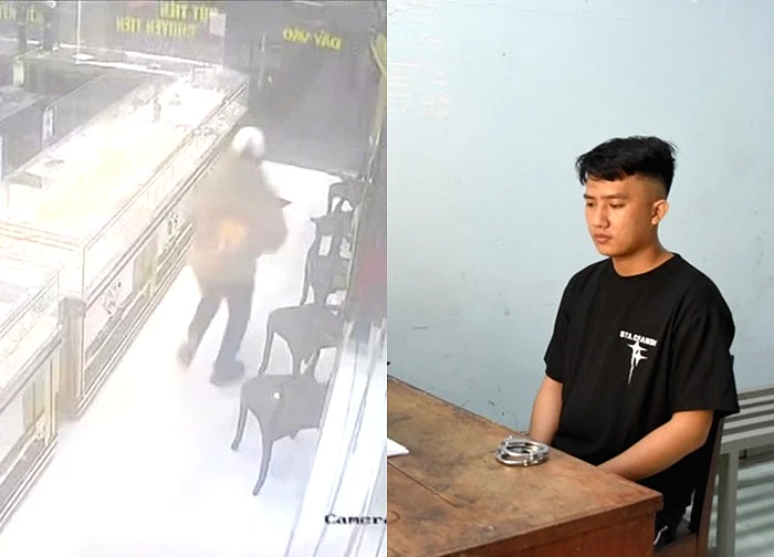 Cướp tiệm vàng vì... đầu tư tiền ảo thua lỗ