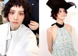 Jisoo của BLACKPINK khiến fan choáng váng với thay đổi ngoạn mục của mái tóc ngắn