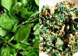 Lá này axit folic gấp 46 lần dưa chuột, giá rẻ bằng rau muống, đem xào trứng vừa lạ miệng lại cực tốn cơm