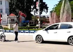 Xử phạt nam tài xế ô tô đi ngược chiều, cãi vã với phụ nữ đi xe máy ở Bắc Ninh