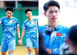 Đình Bắc vui vẻ làm "ban cán sự" U22 Việt Nam, quyết tâm thể hiện trong trận gặp U22 Lào