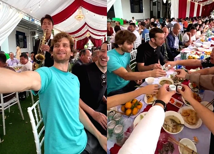 Khách Tây đạp xe đi phượt, được mời đám cưới ở Lào Cai