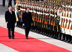 Tổng thống Pháp công du Trung Quốc giữa lúc EU đối mặt nhiều sức ép thương mại