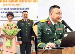 NSND Tự Long gây bất ngờ khi đỗ Tiến sĩ, lập kỷ lục tại Nhà hát Chèo Quân đội