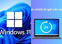 Cách chỉnh 24 giờ trên máy tính Win 10, 11 nhanh chóng
