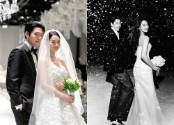 Lần đầu lộ chi tiết "đắt giá" trong buổi chụp ảnh cưới Shin Min Ah - Kim Woo Bin
