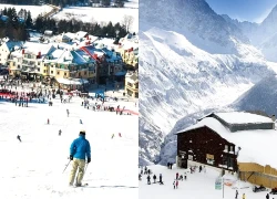 Mùa trượt tuyết kỳ thú dưới mái vòm Mont Blanc