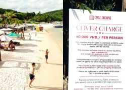 Nhà hàng Phú Quốc gây tranh cãi vì thu 60.000 đồng phí xuống biển
