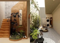 Thiết kế biệt thự 4 tầng đan xen nhiều phong cách