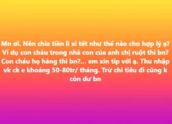 Vợ chồng thu nhập 50 - 80 triệu/ tháng lên mạng "cầu cứu" một chuyện