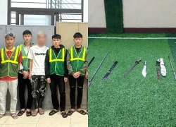 Bắt giữ 9 đối tượng gây rối trật tự công cộng lúc nửa đêm