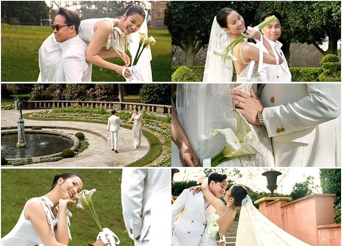 Chồng á hậu Hương Ly lộ diện, hôn gái đẹp bên Úc?