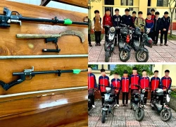 Công an ngăn chặn kịp thời 20 học sinh cấp 2 mang hung khí hẹn đánh nhau