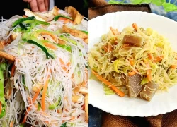 Nếu lười nấu nướng, chỉ cần 15 phút là xong món ăn mùi vị thơm ngon, hấp dẫn hơn mì xào ngoài tiệm