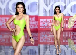 Phương Linh trình diễn nóng bỏng, vắng mặt trong top 5 phần thi áo tắm