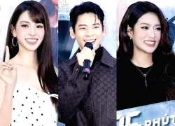 Thảm đỏ HOT nhất hôm nay: Tiểu Vy - Thiên Ân đẹp sang quá thể, tài tử xứ Đài tỏa sáng với nụ cười má lúm