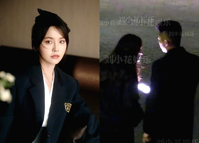 Trương Giai Ninh kiểm tra điện thoại, cãi nhau tay đôi với bạn trai giữa phố