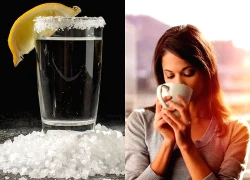 Uống nước muối ấm vào buổi sáng có tác dụng gì?