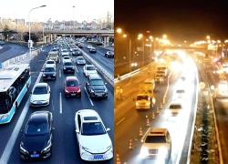 2,4km trong 6 giờ: Tốc độ sửa đường siêu nhanh của Trung Quốc