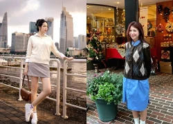 Áo len trở thành lựa chọn hoàn hảo cho tiết trời se lạnh