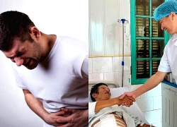 Đau bụng kéo dài, người đàn ông bất ngờ phát hiện thủng túi thừa ruột non