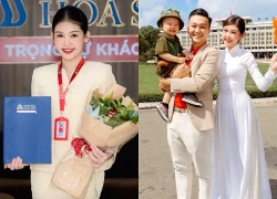 Hoa hậu Việt học tiến sĩ: Là phó khoa ở tuổi 30, hôn nhân viên mãn bên chồng MC