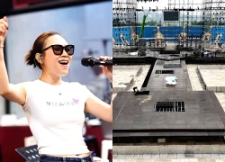 Live concert Mỹ Tâm ở Mỹ Đình: Màn hình LED 1.650m2, sân khấu rộng 75m