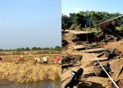 Lũ cuốn trôi đường, 13 hộ dân ở Lâm Đồng bị cô lập