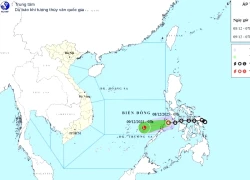 Tin mới nhất về áp thấp nhiệt đới đang áp sát Biển Đông