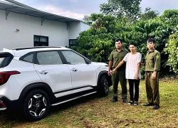 Trộm xe ôtô con về giấu gần nhà thì bị bắt giữ