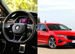 Cận cảnh Skoda Octavia vRS bất ngờ có mặt tại đại lý, giá từ 1,5 tỷ đồng