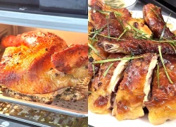 Gà nướng với thứ này đặc biệt thơm ngon, càng ăn càng cuốn