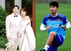 HLV thể lực ĐT Việt Nam tung ảnh cưới xịn xò, cô dâu xinh như idol Hàn, Duy Mạnh, Hoàng Đức thả tim chúc mừng