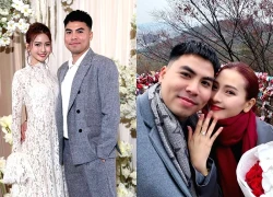 MC Huyền Tạt Mù tạt sánh đôi với "hoàng tử ĐT Việt Nam" như cô dâu chú rể