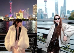 Nâng tầm phong cách ngày lạnh với áo khoác lông mềm mịn