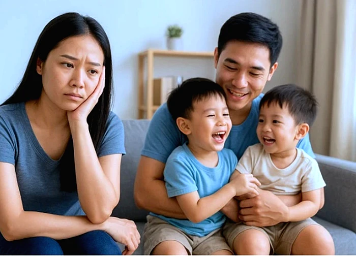 Nuôi 2 con ở Hà Nội, chồng góp 10 triệu đồng/tháng, bảo 'đưa hết lương còn gì'