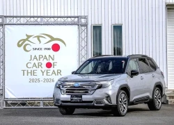 Subaru Forester trở thành xe của năm tại Nhật Bản