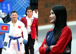 Võ sĩ Việt Nam giành HCĐ SEA Games chỉ trong 30 giây, được vợ hotgirl cổ vũ nhiệt tình trên khán đài