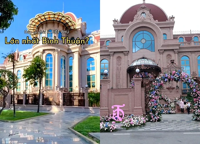Lại thêm một đám cưới của ái nữ tập đoàn: Cứ nhìn cổng hoa và tòa lâu đài phía sau là biết!