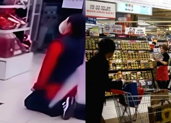 Nhắc con trai khách không chạy nhảy, nữ nhân viên bị bắt quỳ gối xin lỗi