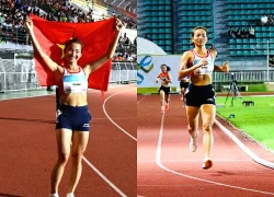 "Nữ hoàng điền kinh" Nguyễn Thị Oanh chạy "out trình" giành HCV SEA Games, cờ Việt Nam tung bay đầy tự hào trên đất Thái