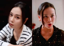 Phương Oanh trầy trật