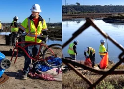 Quận Cam ra quân dẹp khu lều trại vô gia cư