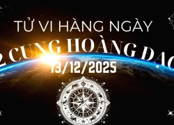 Tử vi hàng ngày của 12 cung hoàng đạo thứ Bảy, ngày 13/12/2025: Bạch Dương "slay", Bảo Bình vô duyên tưởng hài hước