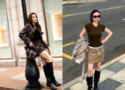 Chân váy ngắn tôn dáng giúp nàng thêm tự tin