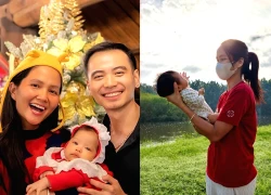 Con gái H'Hen Niê mới 2 tháng đã "lộ" chân dài, "chiếm spotlight" khi chụp ảnh