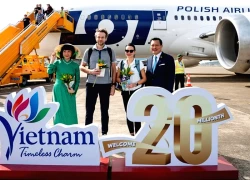 Du lịch Việt Nam lần đầu tiên đón vị khách quốc tế thứ 20 triệu trong một năm