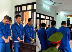 Giấu ma túy trong khối bê tông rồi vận chuyển bằng xe khách, 5 bị cáo lãnh án