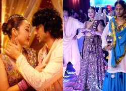 Khả Ngân gây chú ý với tạo hình cô dâu Ấn Độ trong "Vạn dặm yêu em"