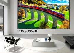 LG Micro RGB evo mang công nghệ AI OLED vào thế giới LCD